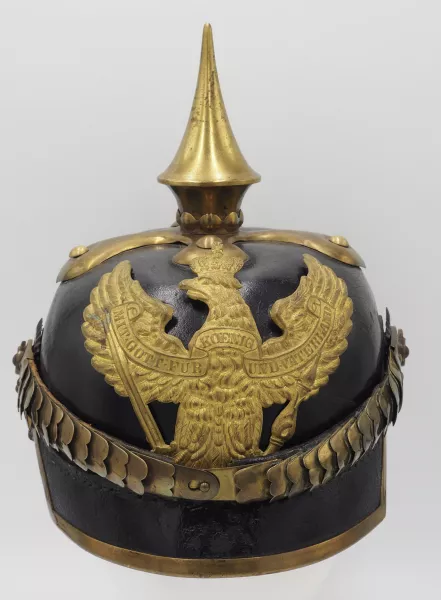 Prussian Line Dragoon Enlisted Pickelhaube Visuel 1 principal